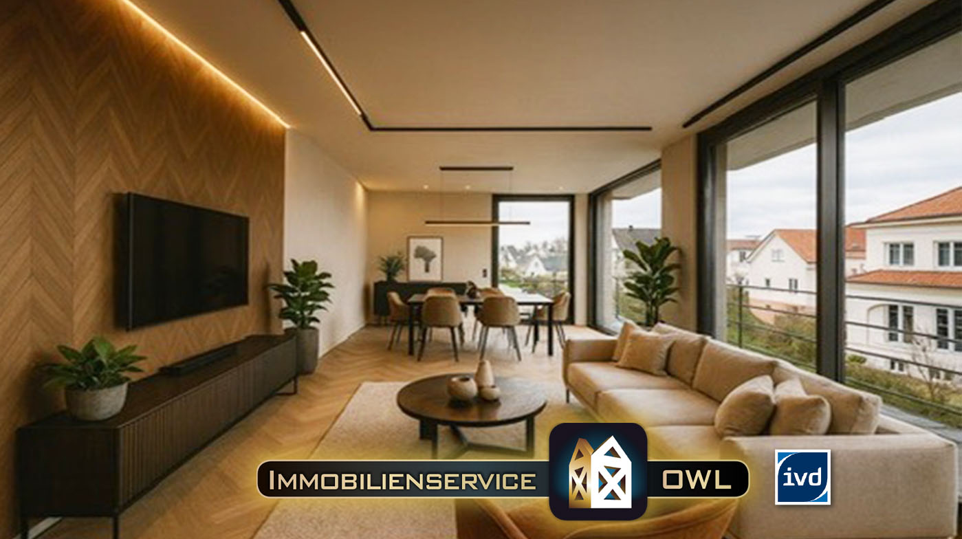 Neu! Jordan-Palais ::: Maisonette Penthouse & Erdgeschoss I Exklusives Wohnen am Jordansprudel -  wo Eleganz auf Lebensqualität trifft!