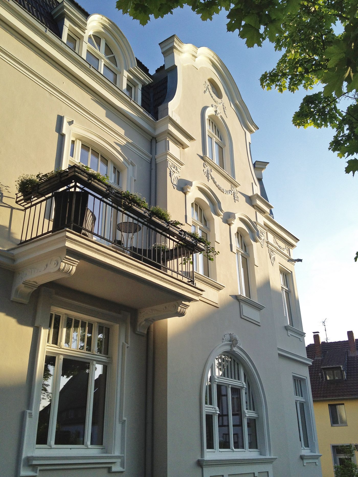 Denkmalgeschützte Gründerzeitvilla nach Sanierung – Fassade in Bad Oeynhausen