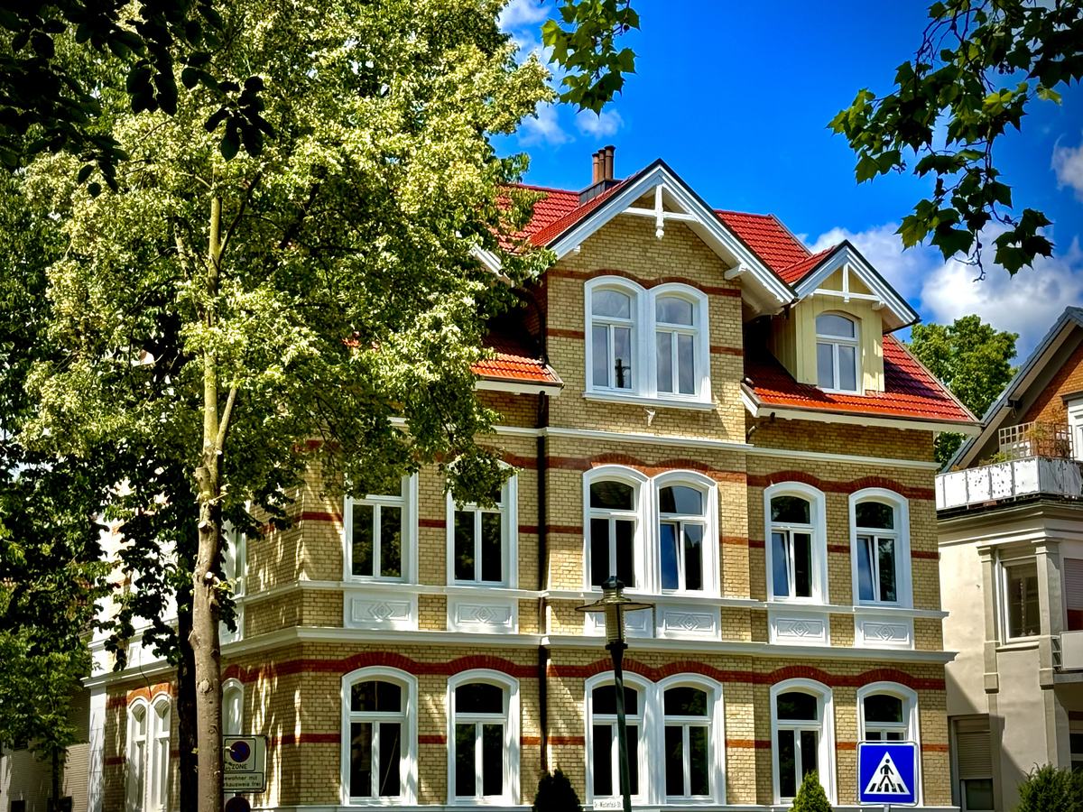 Fassade der Gründerzeitvilla